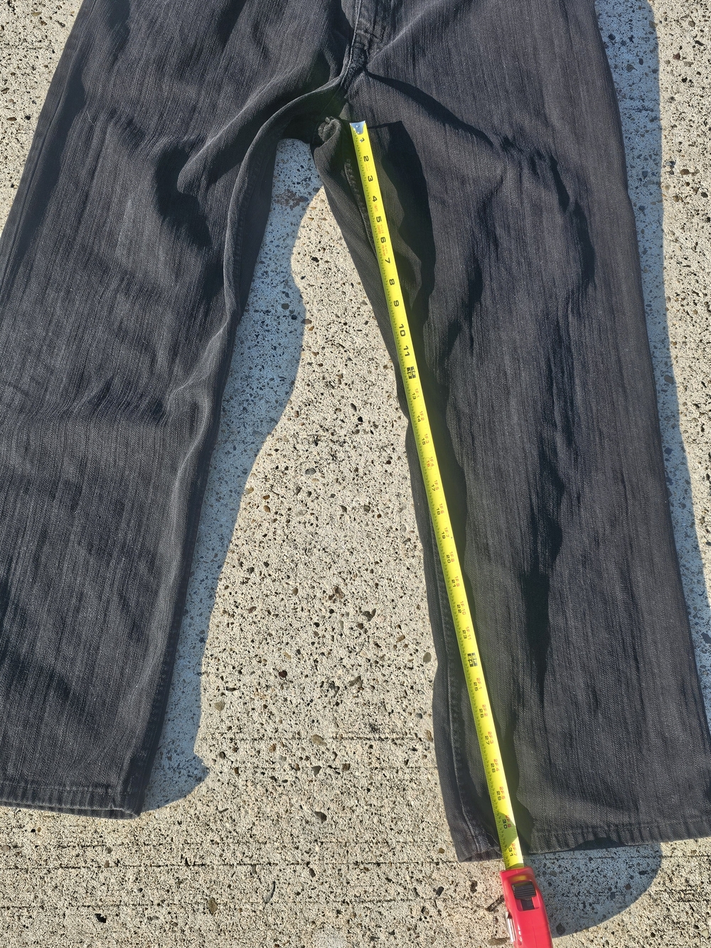 Rocawear Black Relaxed Fit Jeans Men's Size 42 Y2K Hip Hop Streetwear - Picture 2 of 9
